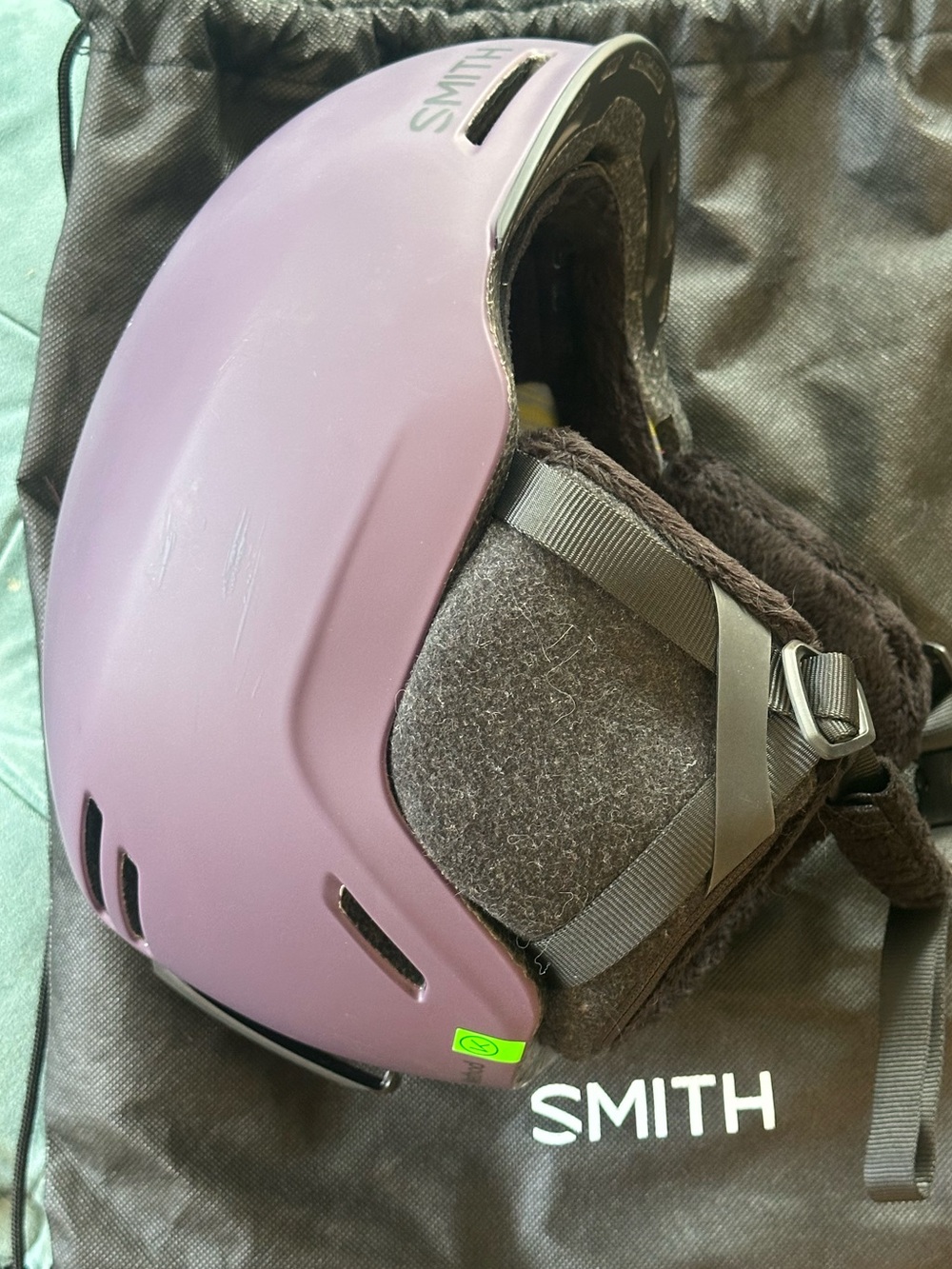 Smith Matte Purple MIPS Snow Helmet - Size L